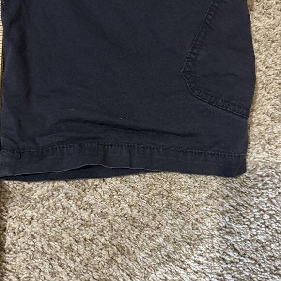 Unionbay Cargo Shorts Mens 32 Dark Navy Blue Stretch Utility Pockets Casual - Picture 8 of 8